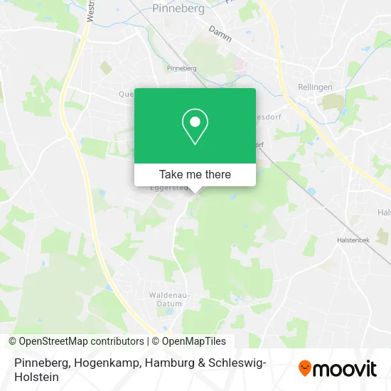 Карта Pinneberg, Hogenkamp