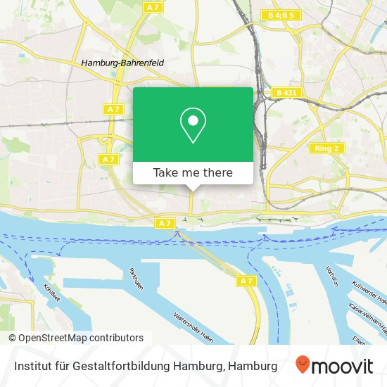 Institut für Gestaltfortbildung Hamburg map