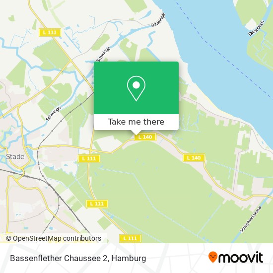 Bassenflether Chaussee 2 map