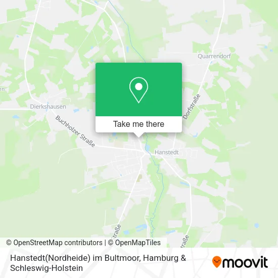 Hanstedt(Nordheide) im Bultmoor map