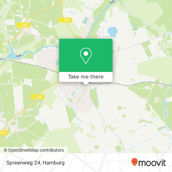 Spreenweg 24 map