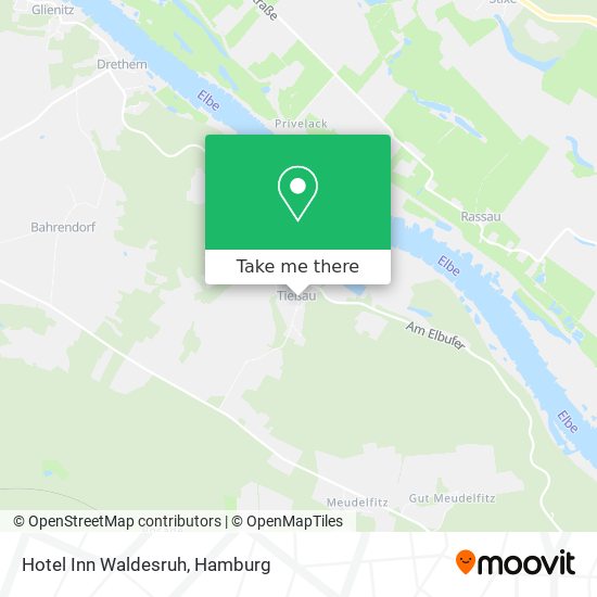 Hotel Inn Waldesruh map