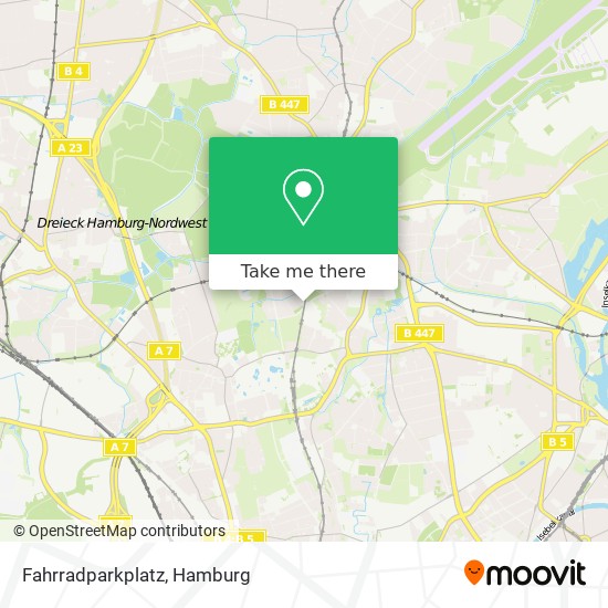 Fahrradparkplatz map