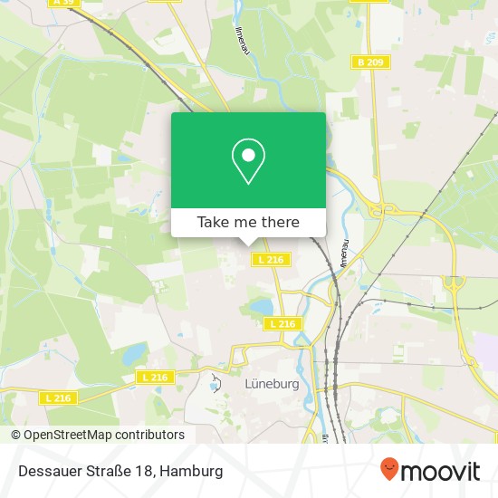 Dessauer Straße 18 map