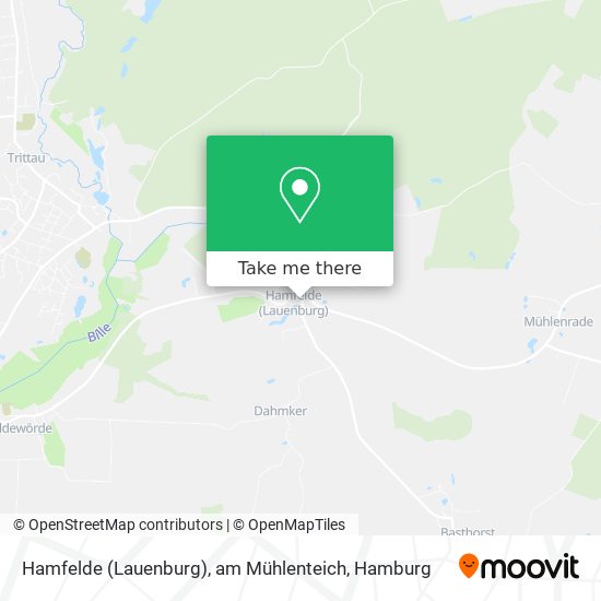 Hamfelde (Lauenburg), am Mühlenteich map