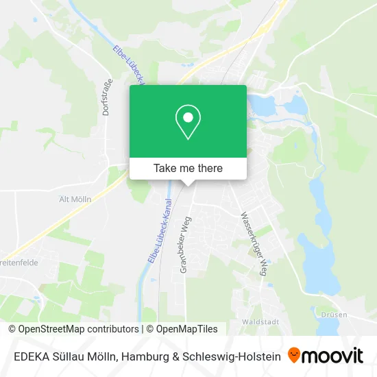 Карта EDEKA Süllau Mölln