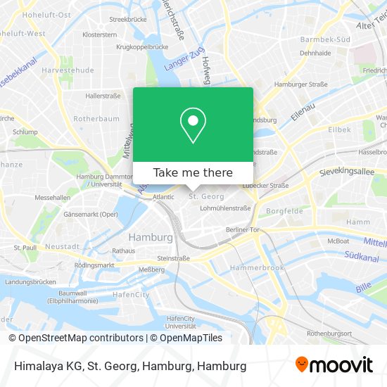 Himalaya KG, St. Georg, Hamburg map