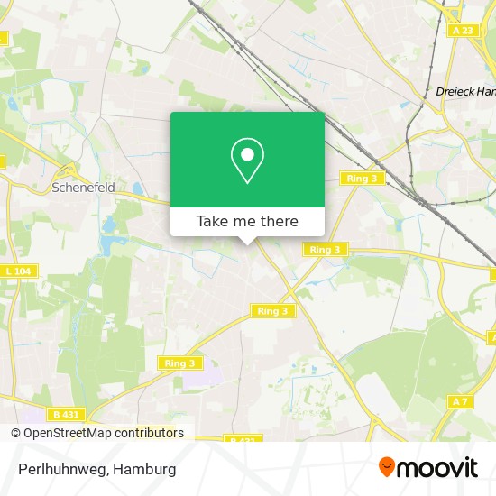 Карта Perlhuhnweg