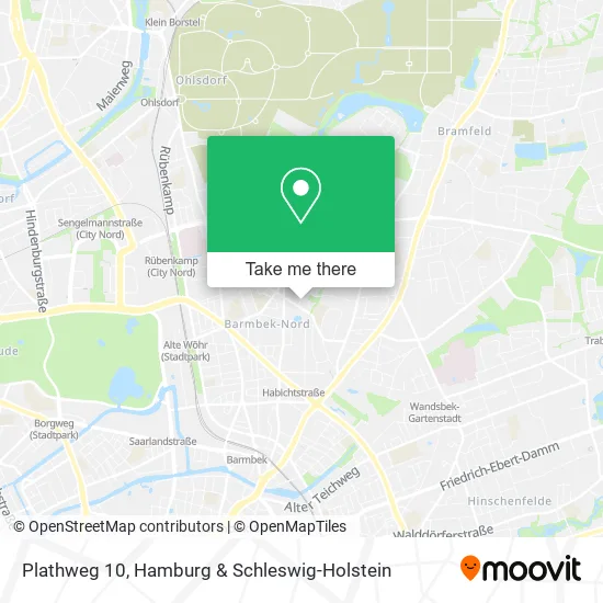 Карта Plathweg 10