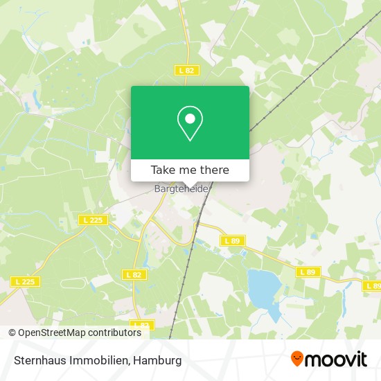 Sternhaus Immobilien map