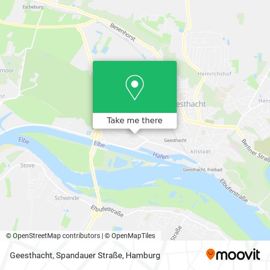 Geesthacht, Spandauer Straße map