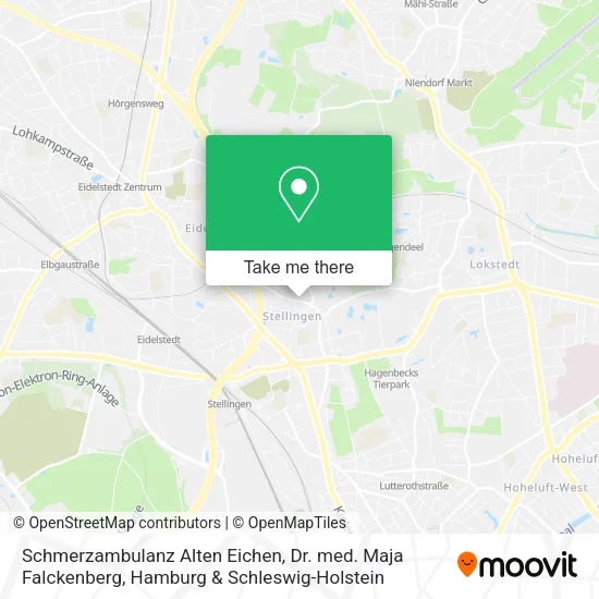 Schmerzambulanz Alten Eichen, Dr. med. Maja Falckenberg map