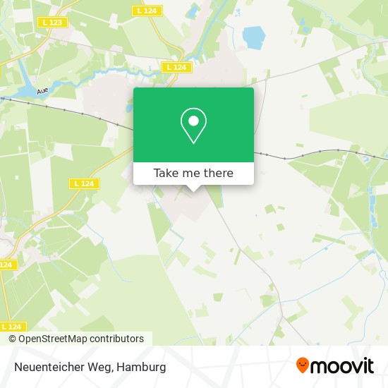Neuenteicher Weg map