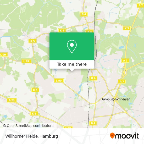 Карта Willhorner Heide