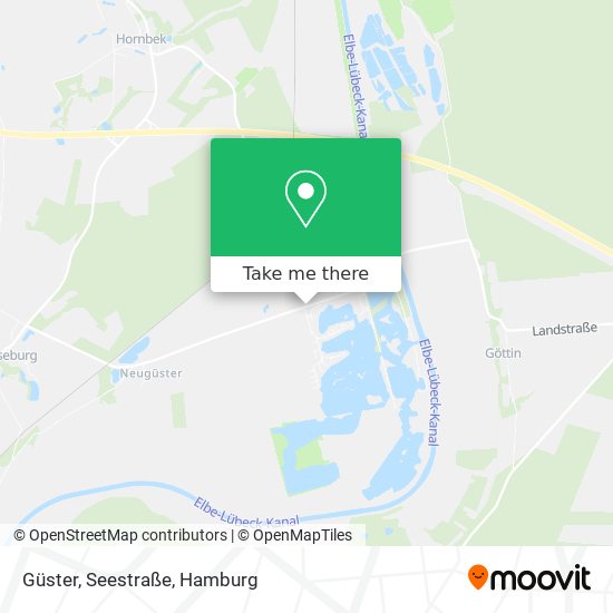 Güster, Seestraße map