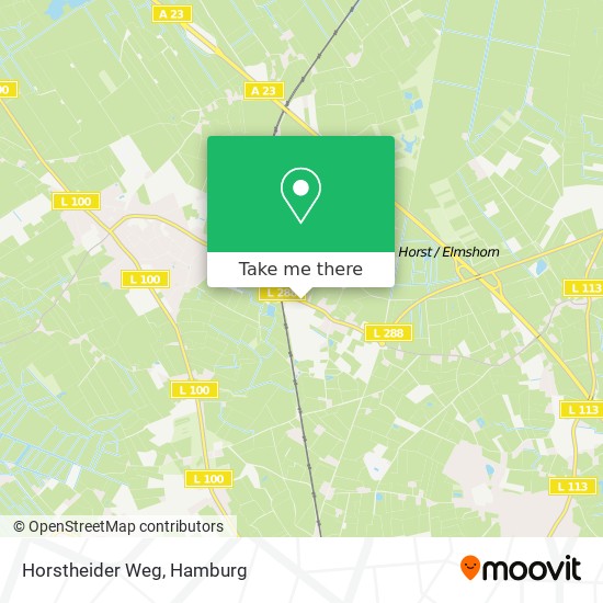 Карта Horstheider Weg