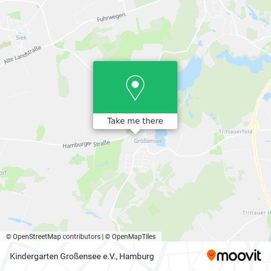 Kindergarten Großensee e.V. map