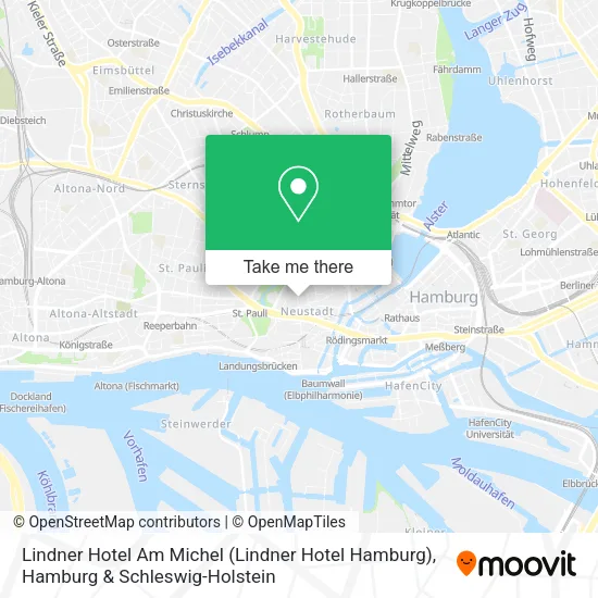 Карта Lindner Hotel Am Michel (Lindner Hotel Hamburg)