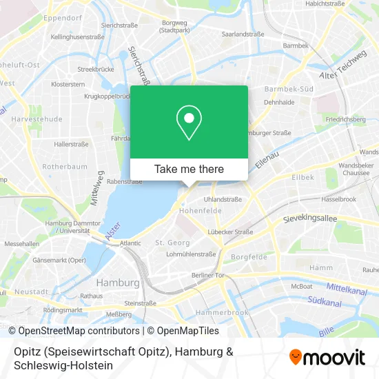 Карта Opitz (Speisewirtschaft Opitz)