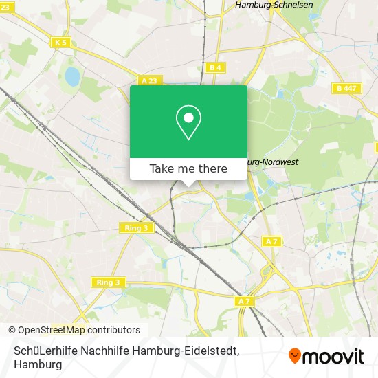 SchüLerhilfe Nachhilfe Hamburg-Eidelstedt map