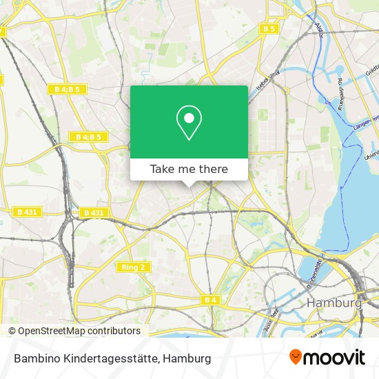 Bambino Kindertagesstätte map