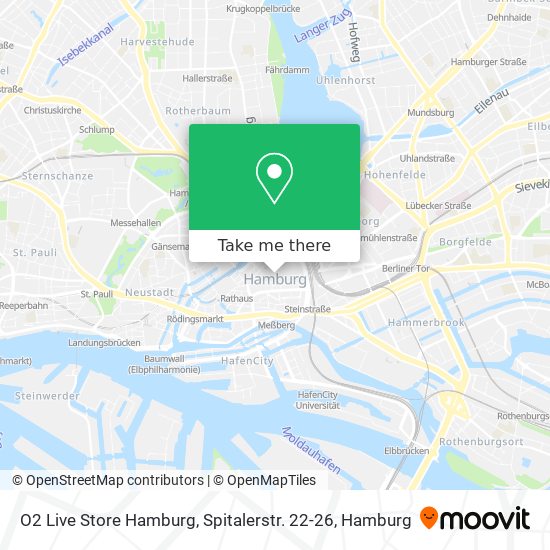 O2 Live Store Hamburg, Spitalerstr. 22-26 map