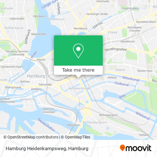 Карта Hamburg Heidenkampsweg