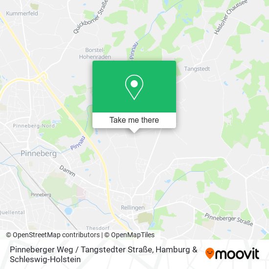 Pinneberger Weg / Tangstedter Straße map