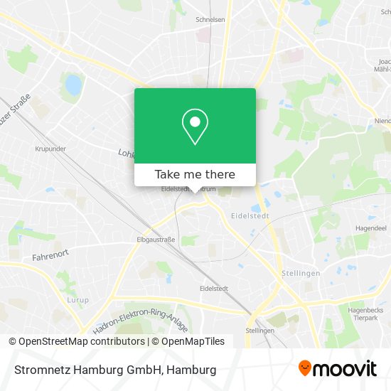 Stromnetz Hamburg GmbH map