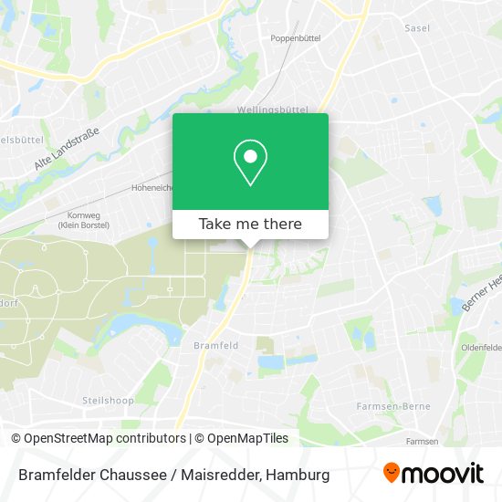 Карта Bramfelder Chaussee / Maisredder