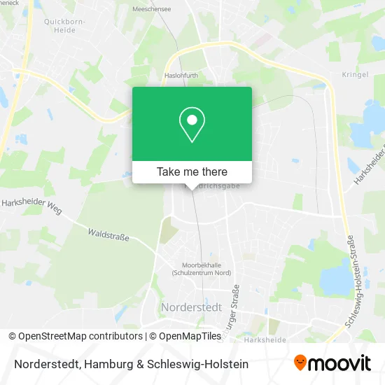 Карта Norderstedt