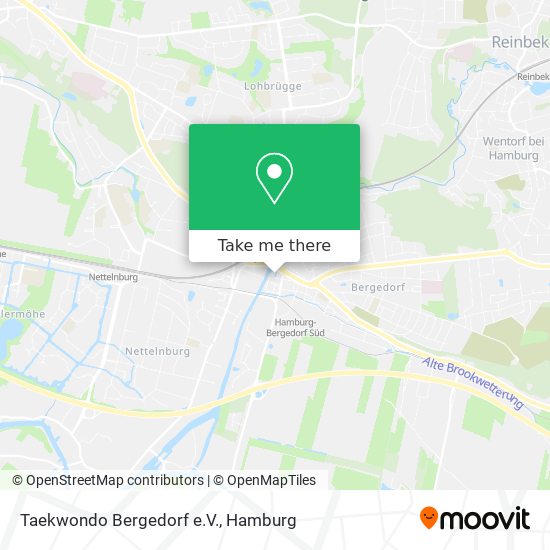 Taekwondo Bergedorf e.V. map