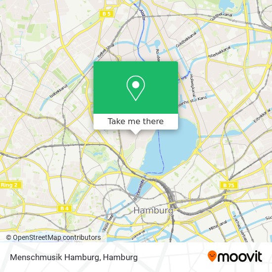 Menschmusik Hamburg map