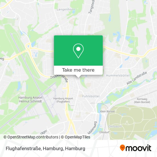 Flughafenstraße, Hamburg map