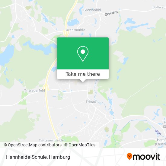 Hahnheide-Schule map