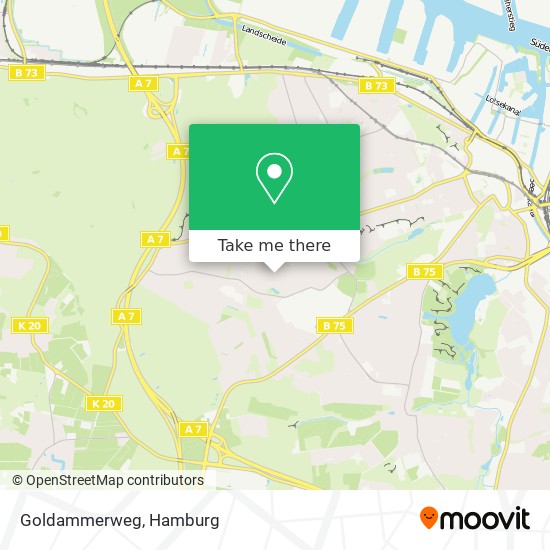 Карта Goldammerweg