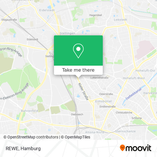 REWE map