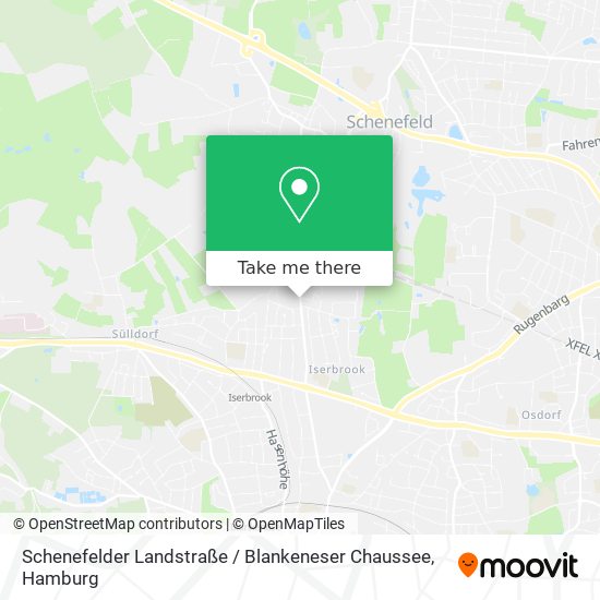 Schenefelder Landstraße / Blankeneser Chaussee map
