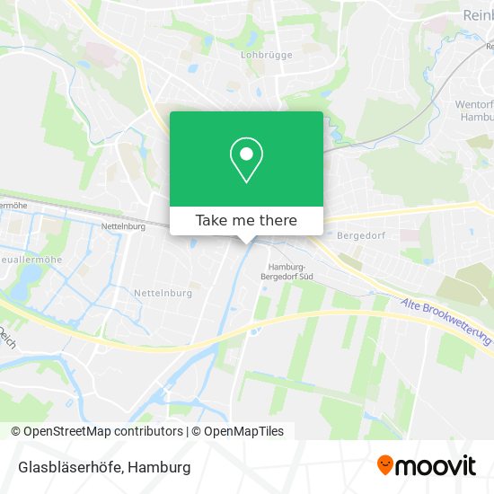 Glasbläserhöfe map