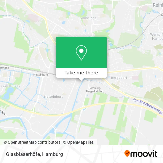 Карта Glasbläserhöfe