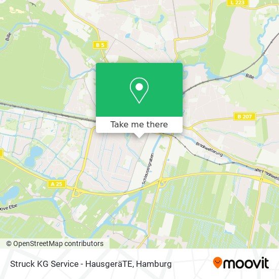 Struck KG Service - HausgeräTE map