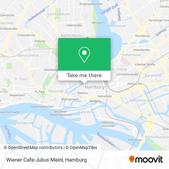 Wiener Cafe-Julius Meinl map