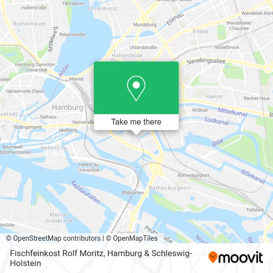 Карта Fischfeinkost Rolf Moritz