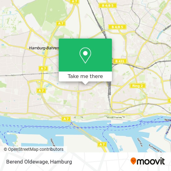 Berend Oldewage map