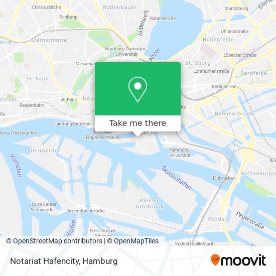 Notariat Hafencity map