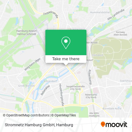 Stromnetz Hamburg GmbH map