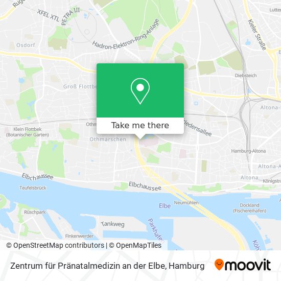 Zentrum für Pränatalmedizin an der Elbe map