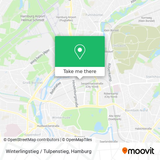 Winterlingstieg / Tulpenstieg map