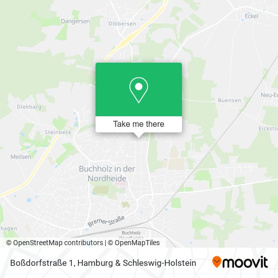 Boßdorfstraße 1 map