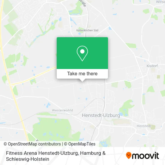 Карта Fitness Arena Henstedt-Ulzburg